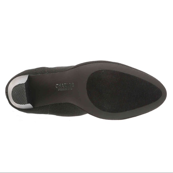 ❤️SIZE 7.5 CHARLES DAVID OVER THE KNEE BOOTS NAVY - Picture 6 of 8